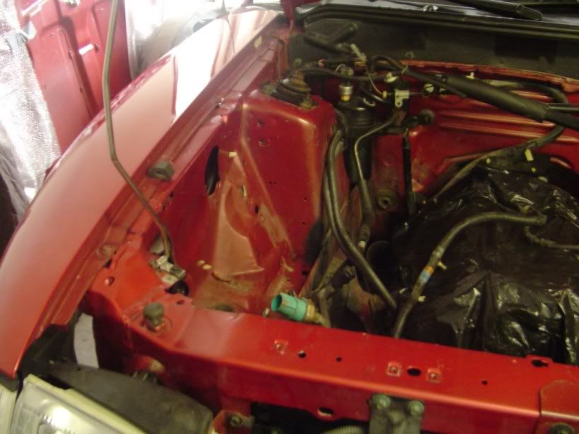 Writeup about hiding engine bay wires for our cars